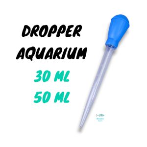 PENITIS PIPET AKUARIUM ~ BIRU ~ AQUARIUM PIPETTE DROPPER