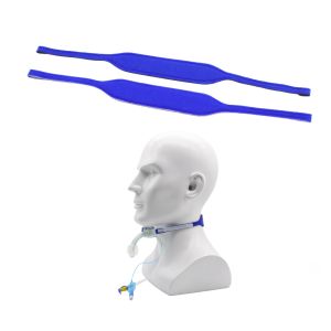 Bronchial Endotracheal Tube Fixation Device Tracheostomy Belt HolderAdjustable Tracheostomy Supplies Tube Holder Soft Reusable Tracheostomy Care Kits(12PCS)