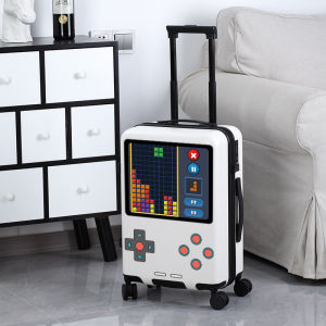 CDBLUES Game Series Luggage ABS+PC Material Fashionable Pure Color Wheel Suitcase Check-In Bag with Zipper And Four-Way Wheels