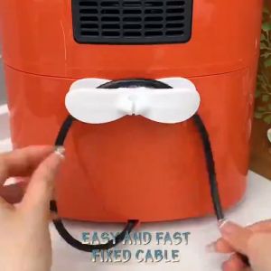 IRhea Kitchen Storage Cord Wrapper Cable Wire Cord Organizer Winder Cable Management Clip