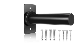 Wall mounted barbell weightlifting storage rack heavy-duty home fitness equipment storage rack