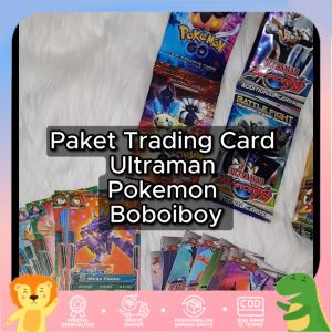 Paket 10 Trading Card Mainan Kartu Anak Karakter