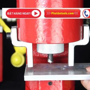 Máy Đột Thủy Lực CH70 - Đột sắt 8ly đồng nhôm 12ly - Bảo hành 6 tháng