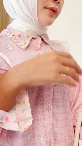 VT Blouse Bangkok BELVIA Premium Soft Pastel Korean Style | Atasan Wanita Kekinian