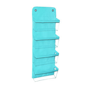 Storage Bag behind the Door Fabric Multi-Layer Wall-Mounted Storage Bag Large Capacity Dorm Storage Bag Sundries Organizing Bag