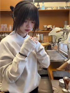 Warmth And Style: Mens Half-High Collar Thermal Shirt in White with American Inner Wear Feel Premium Quality German Velvet for Autumn And Winter