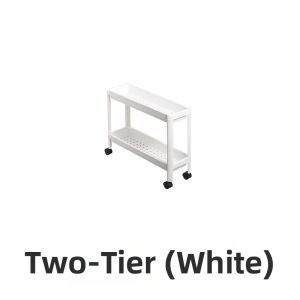 Bathroom Corner Storage Rack Multi-level On Ground With Wheels