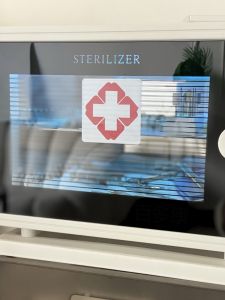 UV Disinfection Cabinet for Hairdressing And Nail Salon Quick Cut Tool Sanitizer Small Size Barber Shop Equipment China Made