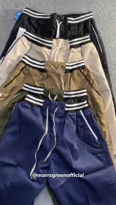 Celana Pendek Pria Kolor Santai Variasi List [M-3XL] Jumbo Bahan Tebal RPD12A