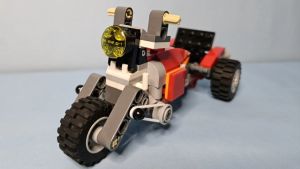 LEGO 5763 Reproduce Creator Series 3 In 1 Dune Hopper Building Block Toy Bricks Can Rebuild To Super Quad Bike or Cool Trike