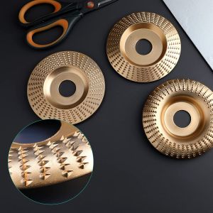 Si Fang | 100mm Woodworking Grinding Disc Three-Piece Set with Curved Bevel Design 16mm Metal Hole for Electric Grinder Wood Cutting