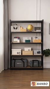 【Bearing 500KG】Multi-purpose Boltless Rack 5/6 Layers Adjustable Heavy Duty Shelves Organizer Space Saver Storage Rack Rust Proof Metal/Steel Shelf Storage Supermarket Display Rack Home Storage Rack