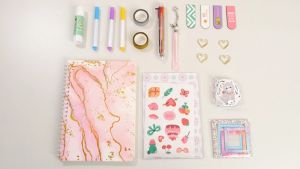 DIY Journal Set for Girls Great Birthday Gifts for Ages 6-14 Year Old Girls Art & Crafts Stuff for Teen Kids Scrapbook & Diary Supplies Set