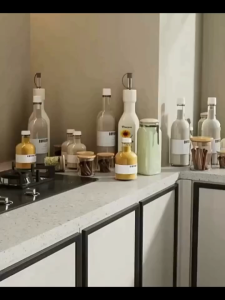 Steel Narrow Storage Rack - Multi-functional Sliding Storage Cabinet Spice Rack Metal Kitchen Storage Rack