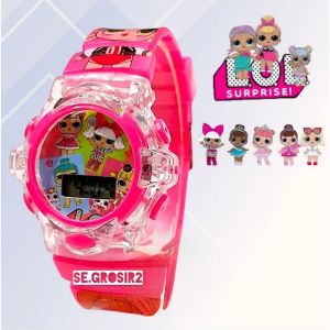 JAM TANGAN DIGITAL LOL ANAK PEREMPUAN LAMPU&MUSIK SUPER MURAHH
