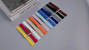 Fluoro Rubber Strap 20mm for Omega X Swatch MoonSwatch FKM Folding Buckle Men Women Moon Pattern Watch Band for Speedmaster