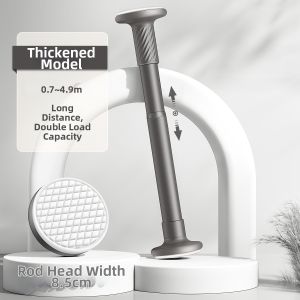 WEILAISHI | No-drill Adjustable Curtain Rod Accessory Set