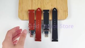 Oil Wax Cowhide Watch Band 18mm 20mm 22mm Genuine Leather for Seiko for Casio for Wolbrook Strap Men Women Universal Wrist Brown