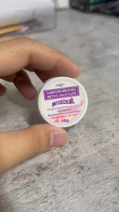 Camphor-Menthol Methyl Salicylate Ger Balm 10g - Soothes Muscle & Joint Pain - Alleviates Backache - Reduces Swelling & Inflammation - Improves Blood Circulation - FDA Approved BNDpharma