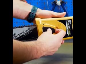 Portable Chain Sharpener Chainsaw Teeth Fast Grinding Tools Fits 14/16/18/20 Inch One/Two Holes Chain Saw Bar