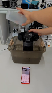 V380 PRO Three Lens Video Wifi 4G SIM Card CCTV Camera Wireless 360° Two-Way Audio Night Vision Monitor Waterproof