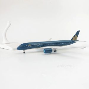 Airbus A350 20cm Vietnam Airlines Aircraft Model Toy 350 Alloy Model Planes With Landing Gear Aircraft Models Collection