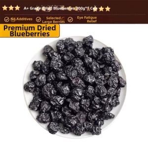 LUNZEQIN | Wild Sugar Free Additive Free Organic Blueberry Dried