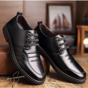 Hery 2024 Fashion Oxford Leather Shoes For Men High End Lace Up Wedding Shoes