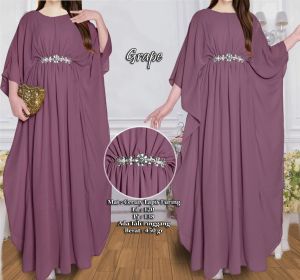 iragading - Kaftan lebaran modern terbaru ceruty babydoll original bisa busui friendly Rehana