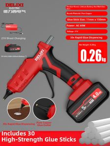 DELIXI | High Adhesion Lithium-powered Glue Gun