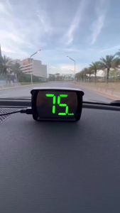 RYSJM | Universal Car GPS Y03 HUD Head up Display Digital Speedometer Projector Big Font Km/h Speed Meter Displayer Auto Electronic Part
