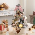 2025 New DIY Christmas Tree Mini Christmas Tree Set 45-60cm Tabletop Home Decoration. 