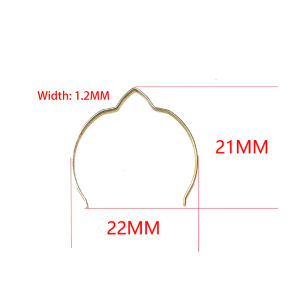 EELHOE | 1Pc Spinner Wheel Wire Cup Sounder For Spinner Wheel Tools Fishing Parts