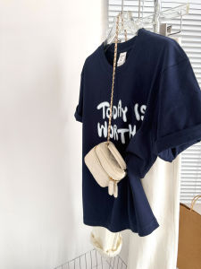 Graffiti Style Letter Print T Shirt