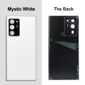 For Samsung Note 20 Ultra 5G N986B/DS Battery Back Cover Glass Panel Rear Door Battery Housing Case with Sticker