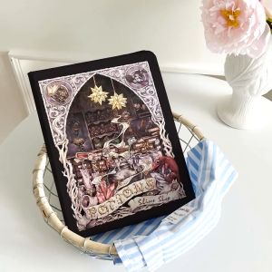 Art style เคสไอแพด Pro11 2024 air6 gen9/8/7 10.2 Pro12.9 22/21/20 Magic book เคสipad แอร์4 แอร์5 10.9 Gen11 Air7 11 case iPad gen10 air3 pro 10.5 gen6 9.7 pro11 mini6/7