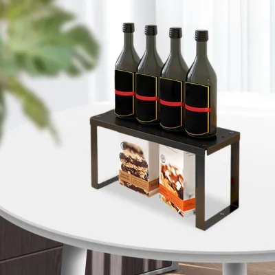 Pantry Storage Rack Easy Installation Single Multi Functional Kitchen Cabinet Shelf Counter Storage Shelf for Everywhere