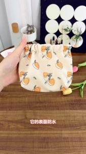 【COD】Tas Pouch Mini Travel Motif Elegant Penyimpanan Kosmetik Wanita Earphone Portabel Mini-💞Margot