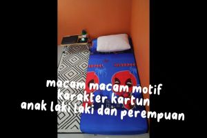 Sarung Kasur Busa Murah Motif Karakter Anak