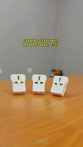 CAHAYA - Steker T Multi Wanpro 3 Arah SC-338