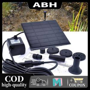 Solar Water Pump Fountain Kit: DC 7V 180L/H Automatic Solar Powered Pump