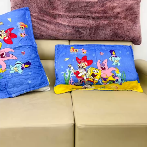 Spongebob  - Premium Character Printed Pillowcases - Queen-18 x 28 inches