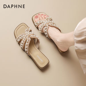 Daphne | New Stylish Summer Womens Flat Sandals Pearls
