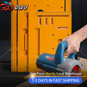 Punch-Free Cutting Machine Base Plate Adjustable Saw Seat Workbench Accessories Suitable for 4-Inch Cutting Machine