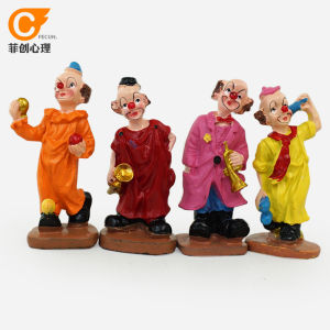 Feichuang Sand Table Psychological Sand Set Sand Game Toy Model Box Court Figure Resin Doll Decoration Clown Actor