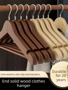 Wooden Clothes Hanger For Home and Hotel