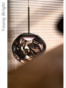 Designer Melt Hanging Light for Open Spaces