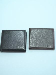 Baellerry | New Mens Wallet Genuine Leather Zipper Coin Pocket Card Holder And Photo Slot Small Male Clutch Purses for Everyday Use
