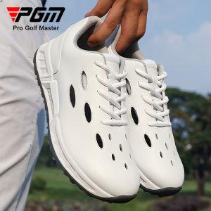 PGM GOLF | Wide Fit Mens Golf Shoes Slip-Resistant Shock Absorption Bounce Ventilation