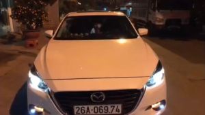 Mặt gương sấy 4 chức năng dùng chung Mazda 2 3 6